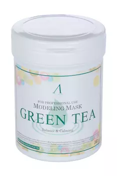 Маска Anskin Green Tea Modeling Container альгинатная успок, 240 г, арт АН16