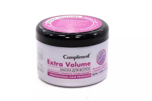Маска Compliment Extra Volume д/тонких/ослабленных/лишенных объема волос, 500 мл