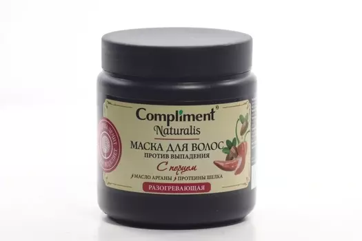 Маска Compliment naturalis д/волос против выпадения с перцем, 500 мл