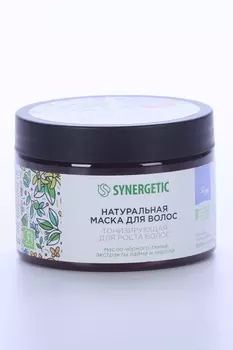 Маска д/волос SYNERGETIC Тонизирующая д/роста волос, 300 мл