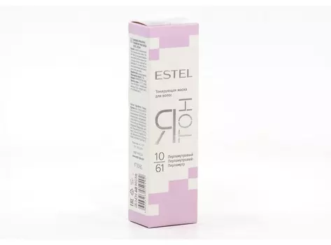 Маска Estel Ятон д/волос тонизирующая 10/61 перламутровый, 60 мл