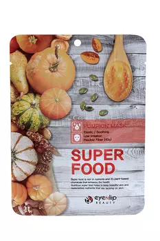 Маска Eyenlip с экстрактом тыквы Super Food ткан д/лица, 23 мл