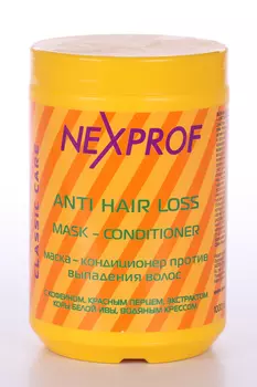 Маска-кондиционер Nexxt professional против выпадения волос, 1 000 мл