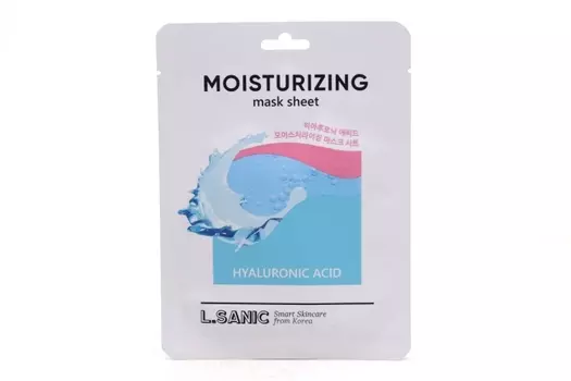 Маска L Sanic тканевая увлаж с гиалуроновой кислотой