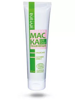 Маска Леврана гелевая Увлажняющая д/лица, 100 мл