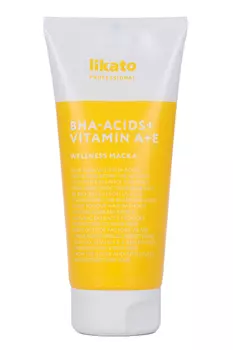 Маска Likato Professional WELLNESS д/предотвращения ломкости BHA Acids+Vitamin A+E, 200 мл