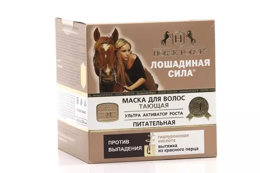 Маска Лошадиная сила тающая питат д/волос, 250 мл