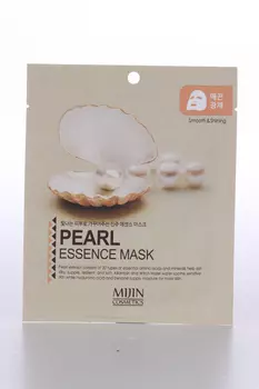 Маска MIJIN ESSENCE MASK д/лица тканевая с жемчугом, 22 г
