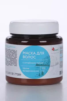 Маска Mirrolla д/волос Apoteks с алтайским мумие 250 мл