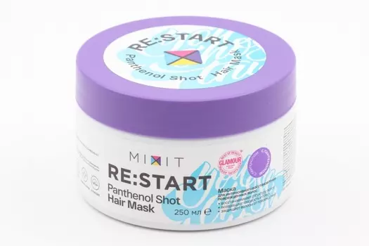 Маска MIXIT ReStart Panthenol shot hair mask д/поврежд волос, 250 мл, (SKU0011173000)