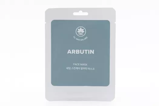 Маска NAME SKIN CARE Арбутин тканевая д/лица, 22 г