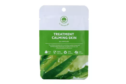 Маска NAME SKIN CARE Заживляющая и успокаивающая тканевая д/лица, 25 мл