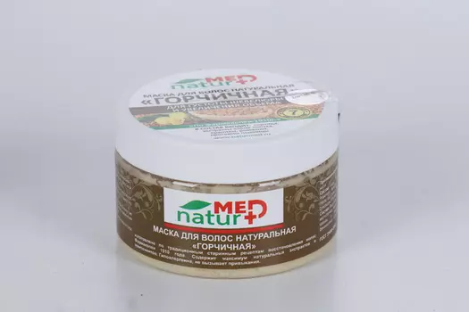 Маска Naturmed Горчичная натуральная д/волос, 250 мл
