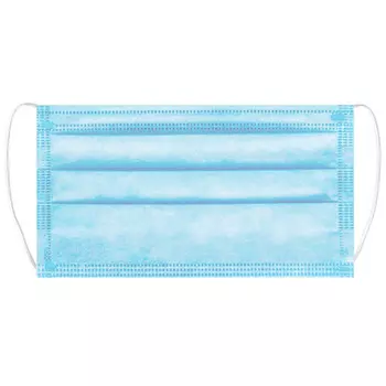 Маска однораз трехслойная