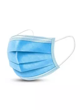 Маска одноразовая медицинская трехслойная