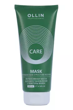 Маска Ollin Professional Care интенсивная д/восст структуры волос, 200 мл
