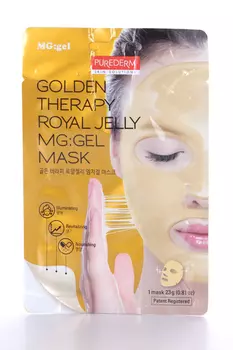 Маска Purederm гелевая золотая с маточным молочком, 23 г