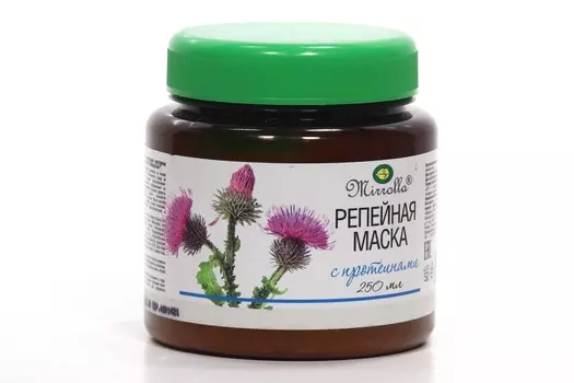 Маска Репейная с комплексом протеинов д/восстановления волос, 250 мл