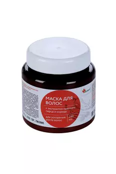 Маска Апотекс с экстр красного перца/корицы д/ускорения роста волос, 250 мл