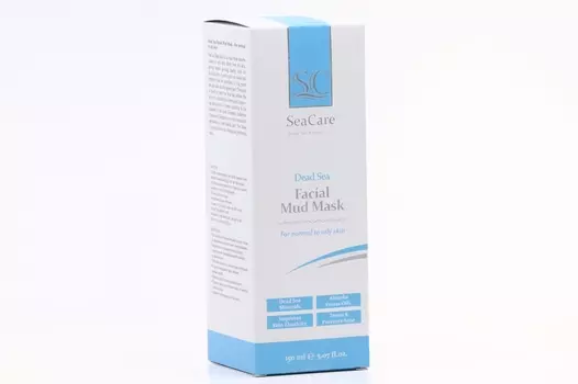 Маска SeaCare д/лица омолаживающая грязевая с минералами мертвого моря, 150 мл
