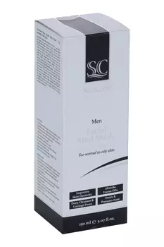 Маска SeaCare Men д/лица д/норм/жир кожи грязевая, 150 мл