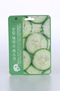 Маска Скинлайт огурец/коллаген ткан успок, 23 мл