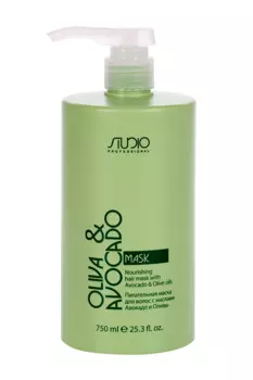 Маска Studio Professional д/волос с маслами авокадо и оливы, 750 мл