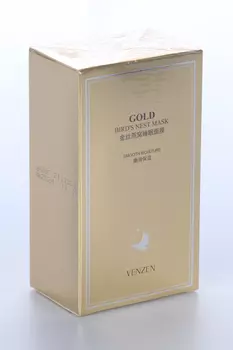 Маска VENZEN GOLD BIRDS NEST д/лица ночная, 4 мл, 20 шт