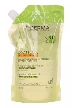Масло A-DERMA Exomega Control смягчающ д/душа сменный блок, 500 мл