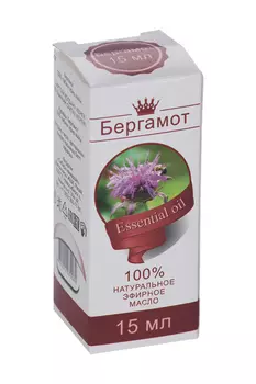 Масло эфирное Бергамот, 15 шт