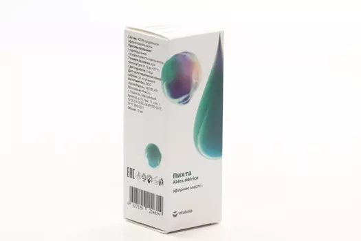 Масло эфирное Витатека Пихта, 10 мл