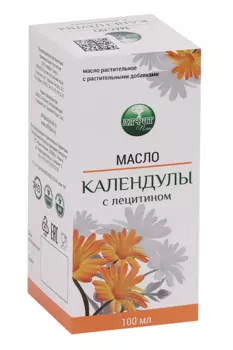 Масло Алфит Плюс календулы с лецитином, 100 мл