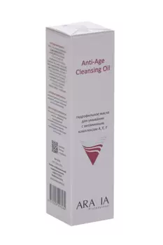 Масло Aravia д/умывания гидрофильное с витамин комплекс АЕF Anti-Age, 110 мл