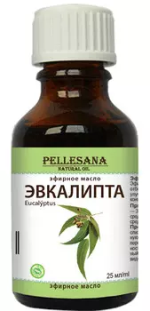 Масло эвкалипта эфирное PELLESANA. 25мл