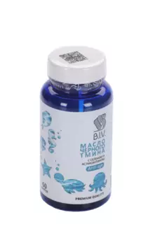 Масло черного тмина B.I.V с селеном и астаксантином, 60 шт, капсулы