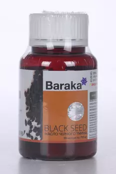 Масло черного тмина Baraka plus Arabian Secrets, 750 мг, 90 шт, капсулы БАД