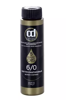 Масло Constant Delight Magic Oils д/окрашивания волос 6/0 светло-каштановый, 50 мл