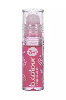 Масло д/губ 7DAYS B.COLOUR смягчающее тон 01 Baby Blackberry 4 мл