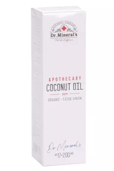 Масло Dr Minerals Кокосовое нерафинированное, 200 мл
