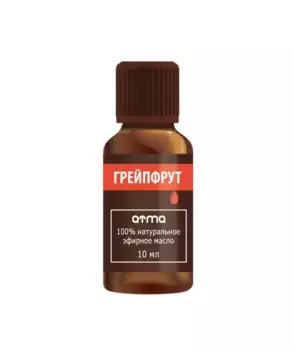 Масло Грейпфрута Atma эфирное, 10 мл