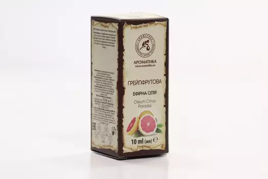 Масло Грейпфрутовое эфирное, 10 мл