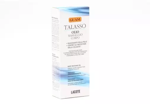 Масло GUAM Talasso д/тела массажное подтягивающее антицеллюлитное, 200 мл