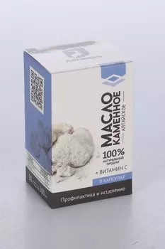 Масло Каменное алтайское + Вит С профилактика и исцеление, 500 мг, 30 шт, капсулы Натурведъ №5