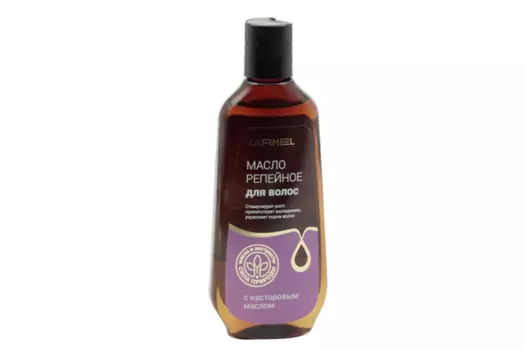 Масло Karmel д/волос репейное с касторовым маслом, 100 мл