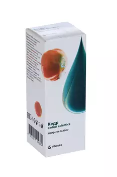 Масло кедра Витатека эфирное, 10 мл