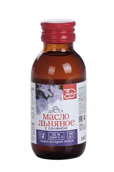 Масло Льняное Льняная диета с селеном, 100 мл