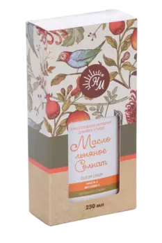 Масло Льняное Солнат 250 мл