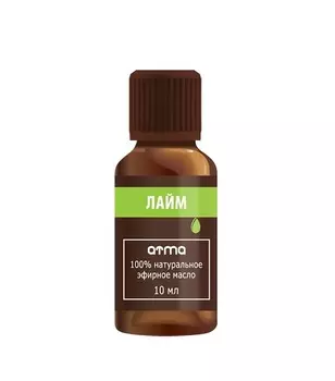 Масло Лайма Atma эфирное, 10 мл