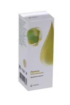Масло лимона Витатека эфирное, 10 мл