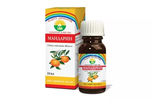 Масло Мандарин эфирное, 10 мл